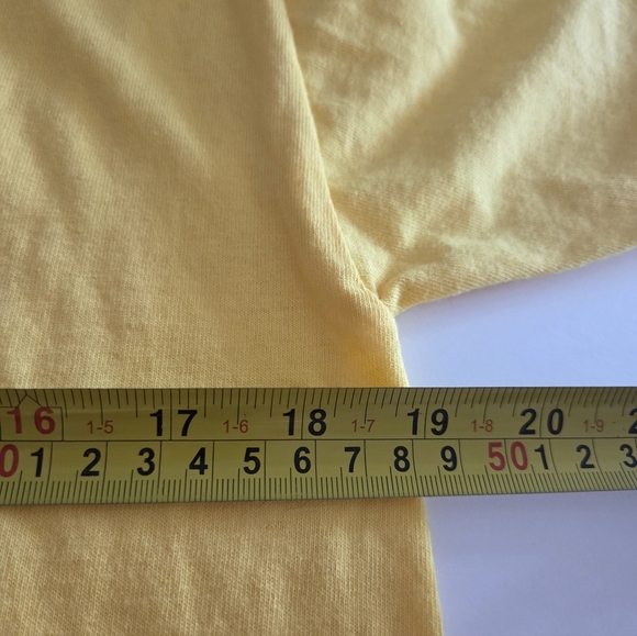 Nwt Posty Co. Yellow Men's T-Shirt Sz.M - Picture 4 of 7